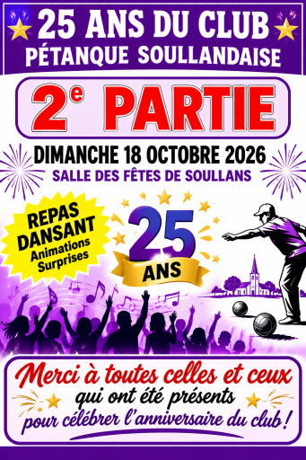 25 Ans du CLUB 2e partie